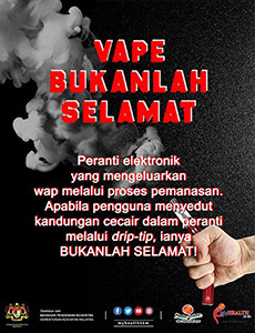 Vape Bukanlah Selamat